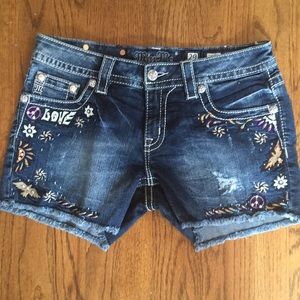 Gently Used Miss Me Shorts